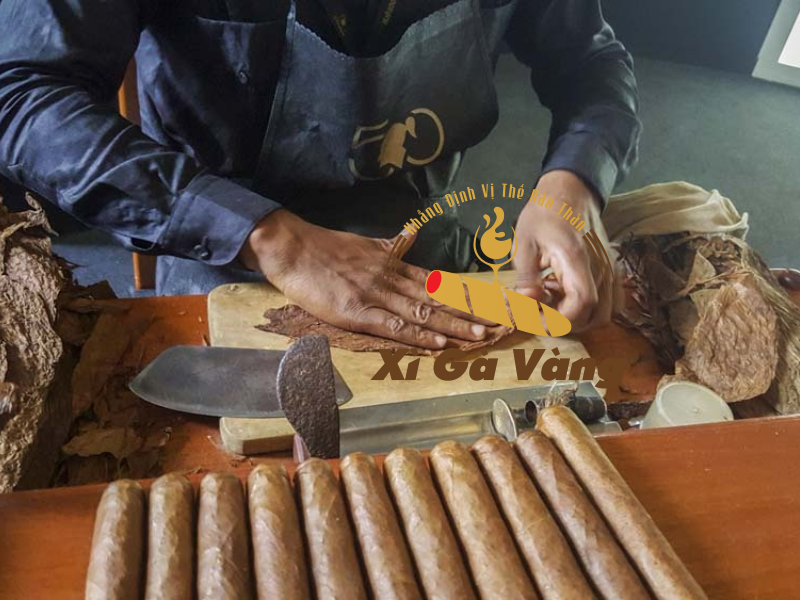 Xì gà Cuba được làm thủ công hoàn toàn